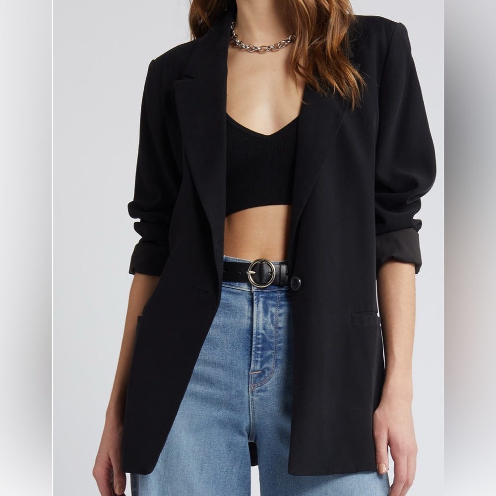 Open Edit - Large - Women's Black Blazer